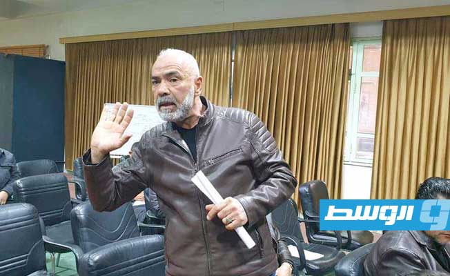 منتدى أسرة رفع الأثقال في صالة الأكاديمية الأولمبية بطرابلس. (فيسبوك)