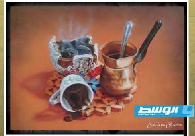 الفنان صلاح الشاردة وبورتريهاته المميزة