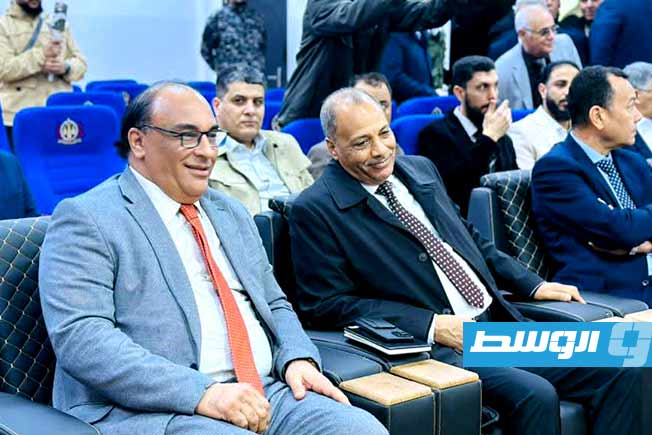 افتتاح مجمع المحاكم والنيابات في سرت، الأحد 11 يناير 2025. (المجلس الأعلى للقضاء)