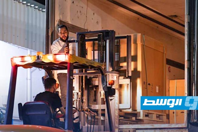 من وصول وصول شحنات جديدة من أدوية الأورام، 6 يونيو 2025. (حكومتنا)