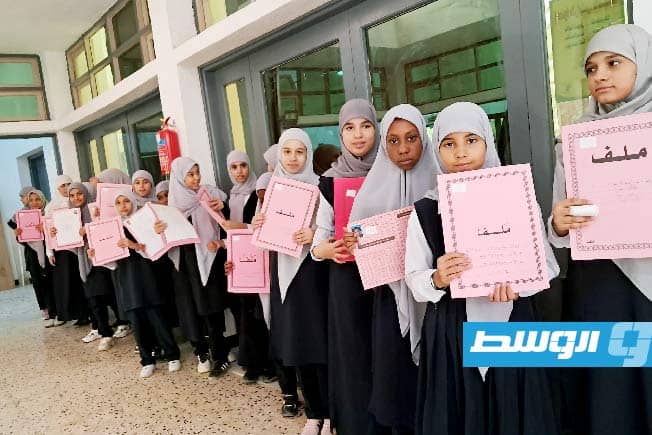 حملة للتطعيم في إحدى المدارس، 13 أكتوبر 2025. (وزارة التعليم)