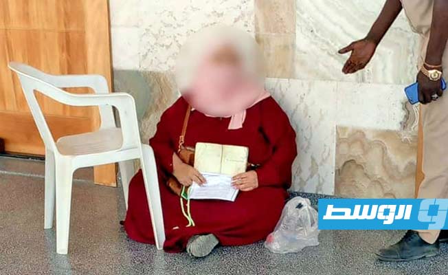 جانب من حملة ضبط المتسولين في طرابلس، 4 أغسطس 2023 (مديرية أمن طرابلس)