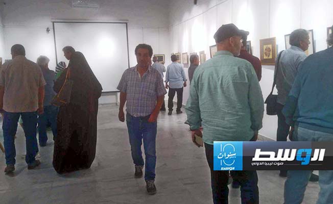 ملتقى البشير لفنون الخط العربي، الثلاثاء 7 مايو. (بوابة الوسط)