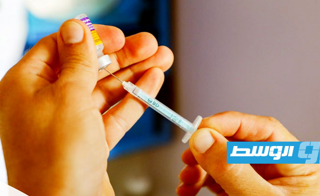 من حملة التطعيم في درنة والمناطق المنكوبة من العاصفة «دانيال»، 18 سبتمبر 2023. (المركز الوطني لمكافحة الأمراض)