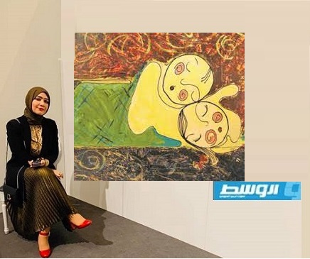 نجلاء الشفتري فنانة تحمل مدينتها في داخلها