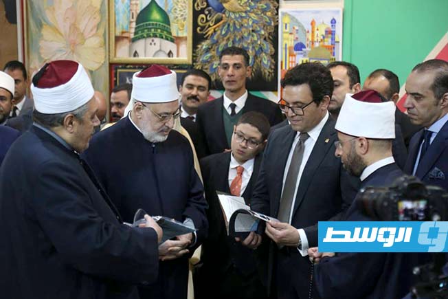 وزير الثقافة المصري خلال افتتاح الدورة الـ56 لمعرض القاهرة الدولي للكتاب، في 23 يناير 2025. (وزارة الثقافة المصرية)