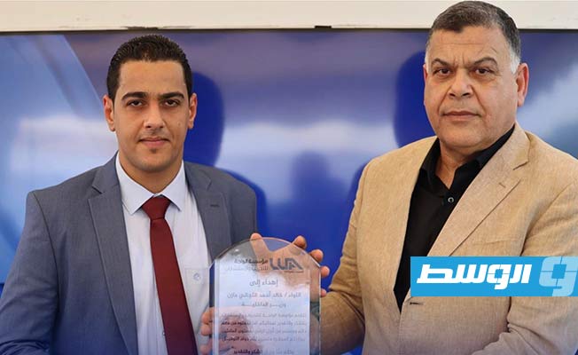 جانب من اختتام البرنامج التدريبي الذي أقامته البعثة الأممية لموظفين بوزارة الداخلية (الوزارة)