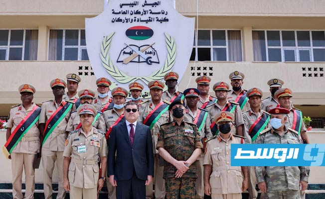 تخريج دفعة أركان جديدة بحضور الدبيبة