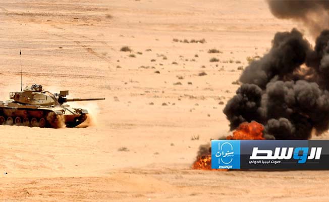 مشروع تكتيكي للجيش المصري في مدينة الإسماعيلية شرق البلاد، 23 مايو 2024. (الجيش المصري)