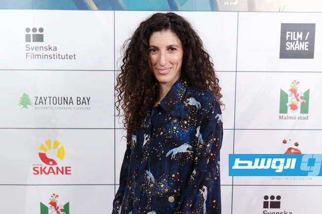 المخرجة الليبية جيهان الكخيا في مهرجان مالمو للسينما العربية، في 16 أبريل 2026. (فيسبوك)