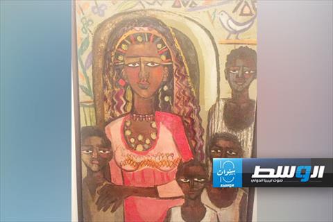 الفنانة التشكيلية المصرية جاذبية سري
