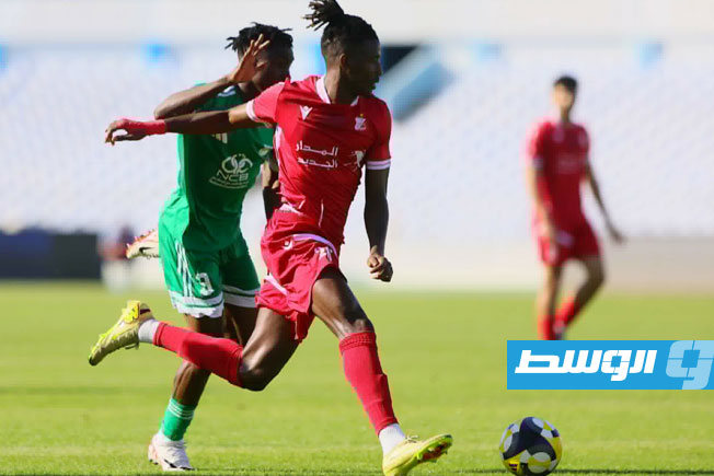 مباراة الأخضر والأهلي بنغازي بنصف نهائي كأس ليبيا الأحد 31 مايو 2026 (تصوير - محمود دردور - بوابة الوسط)