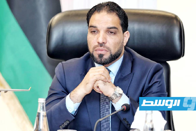 اجتماع قادربوه مع مجلس إدارة الخطوط الليبية، 7 يوليو 2025. (الرقابة الإدارية)