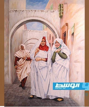 الفنان صلاح الشاردة وبورتريهاته المميزة