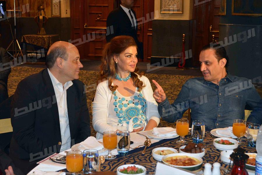 بالصور: نجوم الفن والرياضة في حفل إفطار «الأورمان»