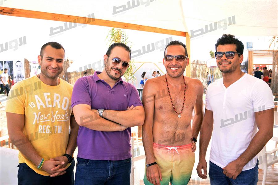 بالصور: أحمد حسن والكاديكي في حفل «كايروكي»