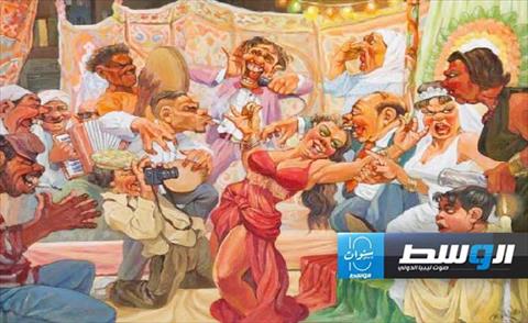 الفنان التشكيلي المصري محسن أبوالعزم