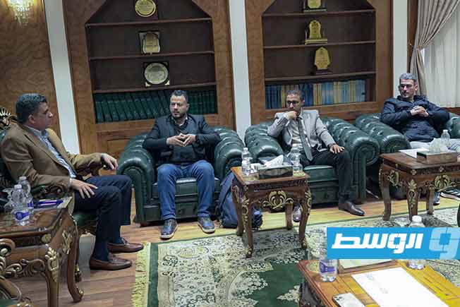 لقاء شكشك مع لجنة الإيفاد للدراسة بالخارج، الثلاثاء 14 يناير 2025. (ديوان المحاسبة)
