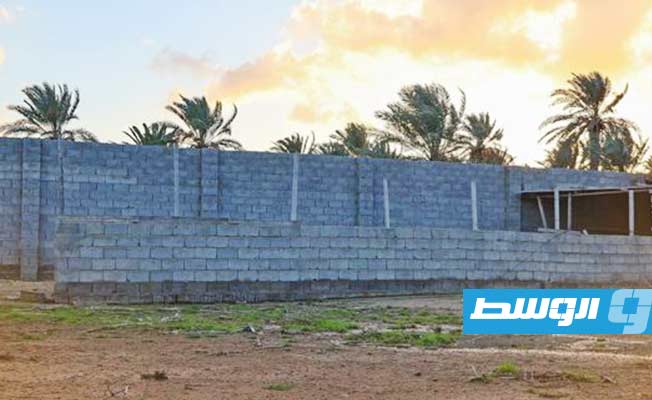 صورة تظهر انخفاض منسوب المياه الجوفية في زليتن، 13 يناير 2024. (شركة النظافة بمصراتة)