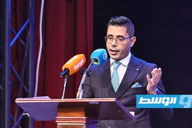 الحفل السنوي لجائزة ليبيا الذهبية في دورتها الرابعة، الجمعة 12 ديسمبر 2025. (تصوير - محمود دردور، بوابة الوسط)