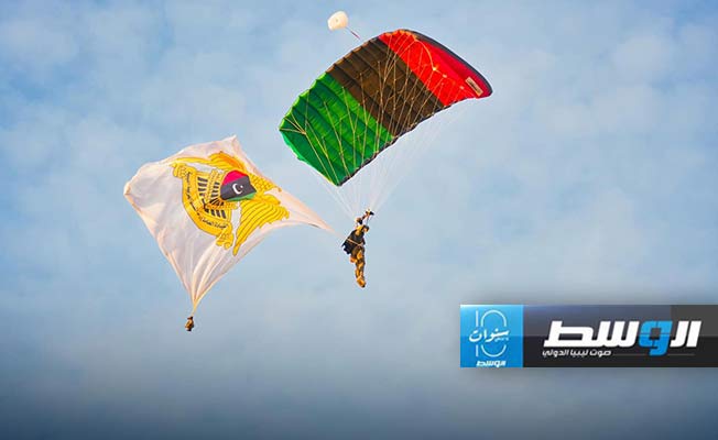 جانب من فعاليات «كرنفال ليبيا» التراثي ببنغازي، السبت 9 نوفمبر 2024 (المكتب الإعلامي للقيادة العامة)