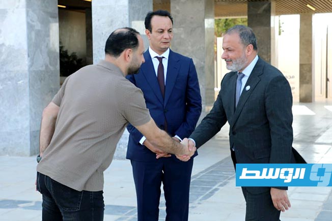 زيارة رئيس المخابرات التركية إبراهيم كالين إلى جامعة بنغازي، الإثنين 25 أغسطس 2025. (جامعة بنغازي)