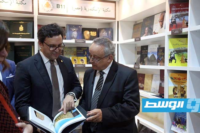 وزير الثقافة المصري خلال افتتاح الدورة الـ56 لمعرض القاهرة الدولي للكتاب، في 23 يناير 2025. (وزارة الثقافة المصرية)