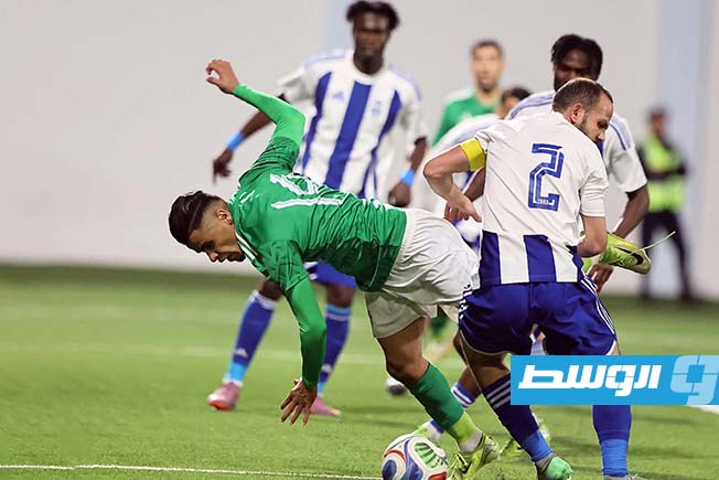 مباراة الأهلي طرابلس والملعب الليبي بالدوري الليبي الممتاز الأربعاء 31 ديسمبر 2025 (تصوير - محمود دردور - الوسط)