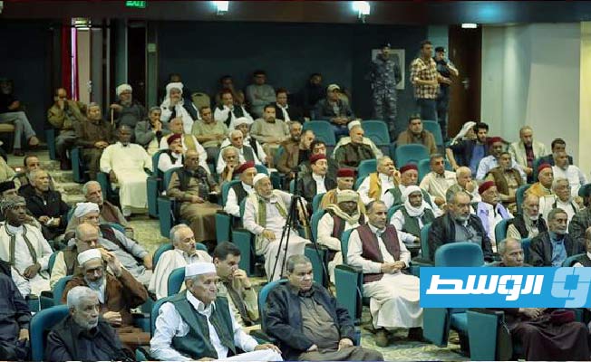 المشاركون في الاجتماع بطبرق، 6 مايو 2023. (الإنترنت)
