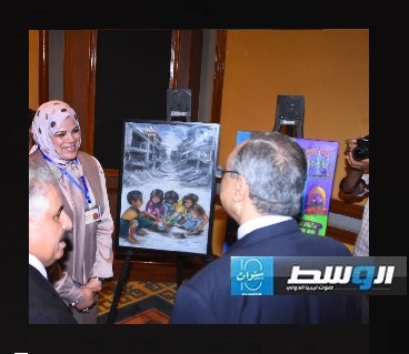 الشعر والفن التشكيلي يساهمان في الأعمال الإنسانية
