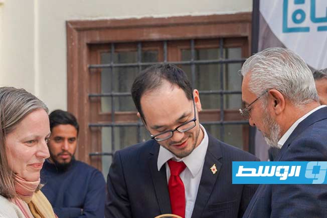 «من الأندلس إلى طرابلس».. مختار دريرة يفتتح معرضه التشكيلي في قلب المدينة القديمة (فيسبوك- الهيئة)