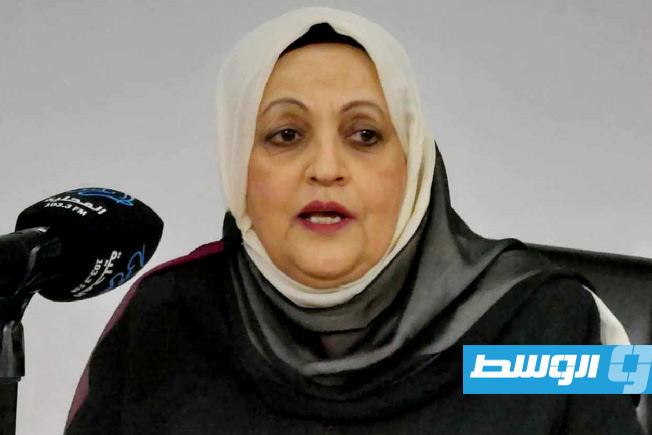 الباحثة والكاتبة أسمى الأسطى. (بوابة الوسط)