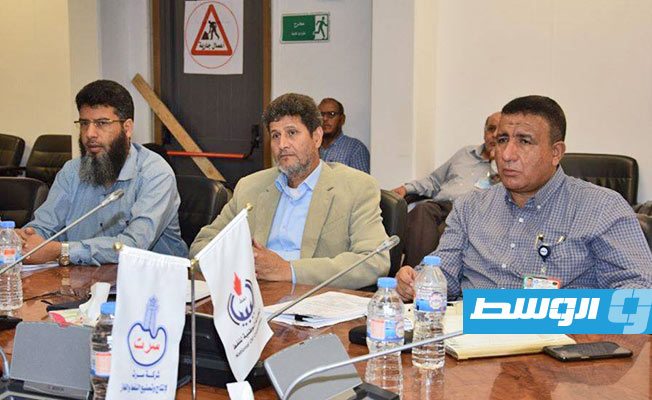 مؤسسة النفط تناقش مشاريع تحديث منظومات قياس النفط والغاز مع شركة سرت