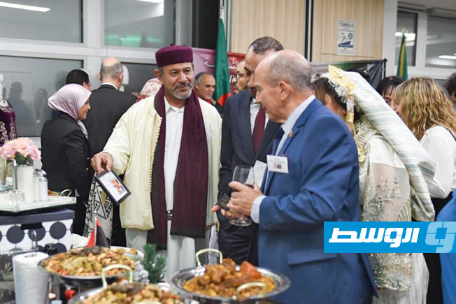 القنصلية الليبية بمرسيليا تشارك بمهرجان «مذاق العالم» بالمدينة للمرة الأولى لها في الحدث العالمي. (فيسبوك)