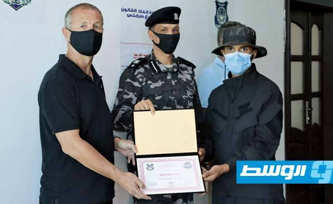 أحد المشاركين في الدورة التدريبية