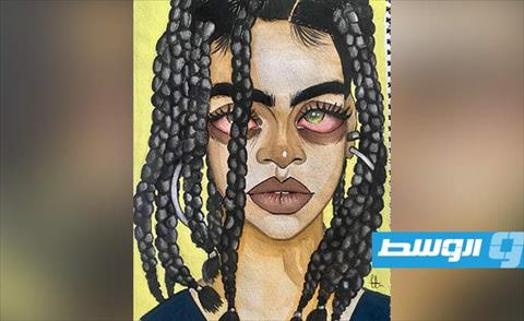 التشكيلية فاطمة موسى علي وإبداع رسم الصمت