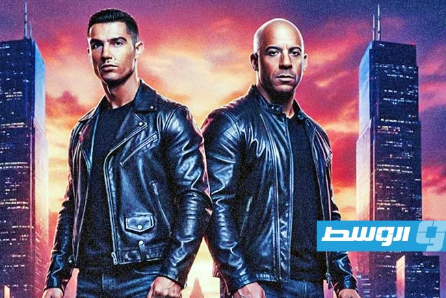 كريستيانو رونالدو وفان ديزل في غلاف ترويجي للفيلم (إكس)