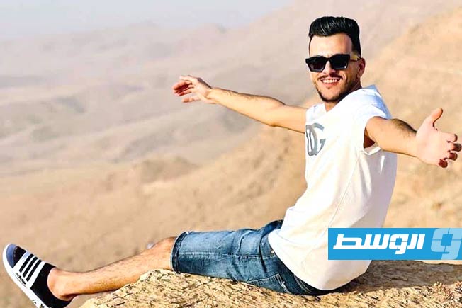 الشاب صالح عمر الحميدي الذي عثر على جثمانه داخل بئر في الزاوية. (الهلال الأحمر)