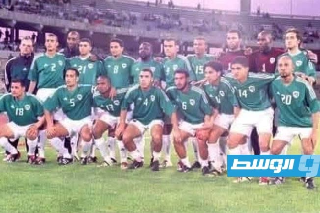 المنتخب الليبي قبل المباراة الودية التاريخية أمام الأرجنتين. (خاص - الوسط)