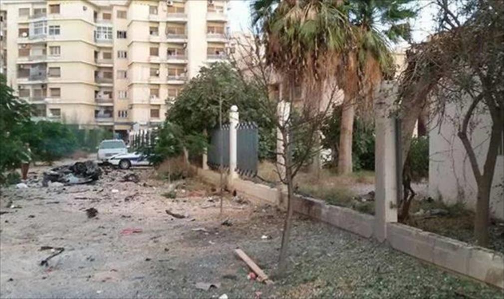 انفجار سيارة بمنطقة الحميضة في بنغازي