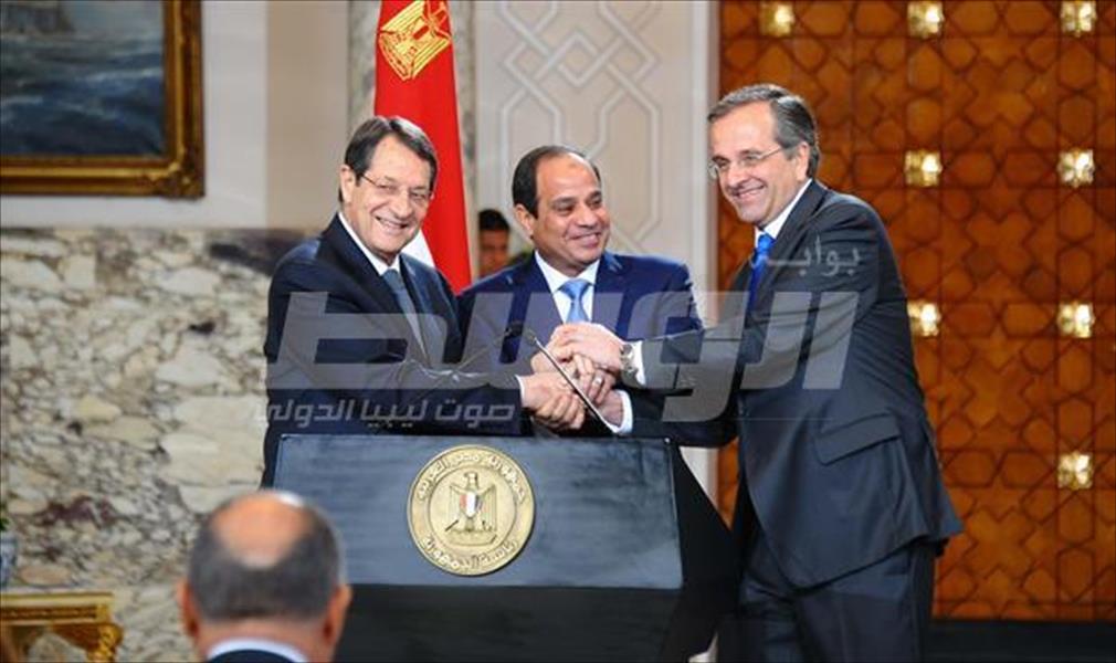 ننشر نص إعلان القمة الثلاثية بين مصر واليونان وقبرص