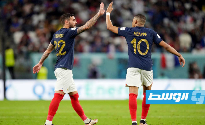 من مباراة فرنسا وإنجلترا في ربع نهائي كأس العالم، 10 ديسمبر 2022. (الإنترنت)