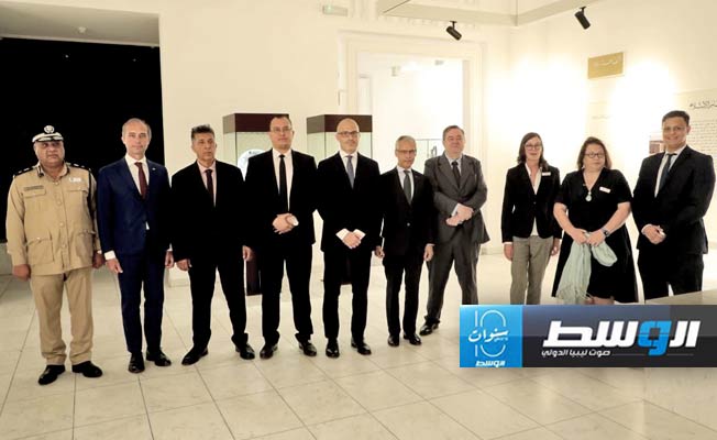 مؤتمر حماية التراث الليبي في طرابلس، الأحد 12 مايو 2024. (الإنترنت)