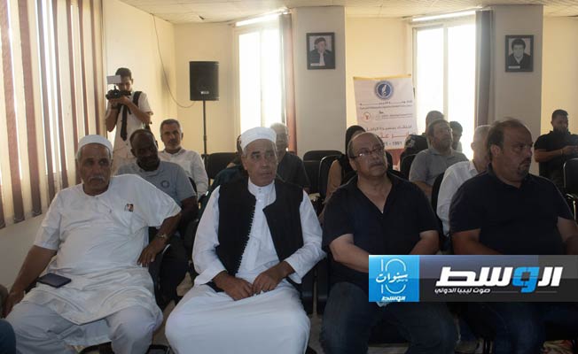 جانب من مناقشة «ثلاثية بنغازي» بمركز وهبي البوري الثقافي. (مركز بوهي الثقافي)