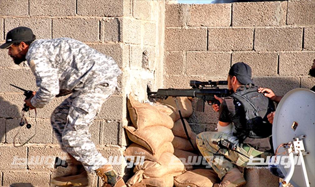 بالصور: الجيش يُحاصر عناصر «شورى ثوار بنغازي» في الليثي