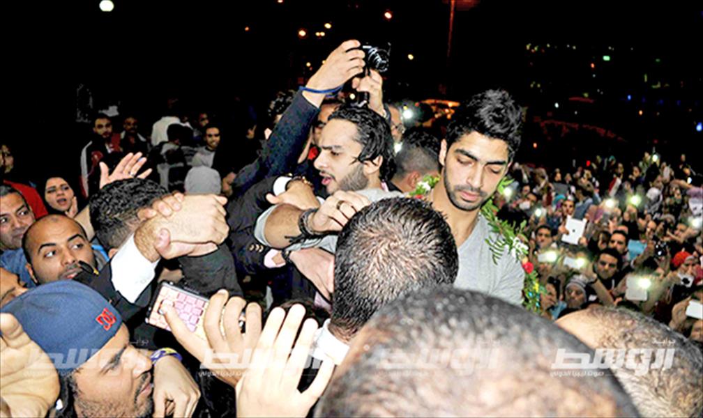 بالصور: استقبال جماهيري لنجم «ستار أكاديمي»