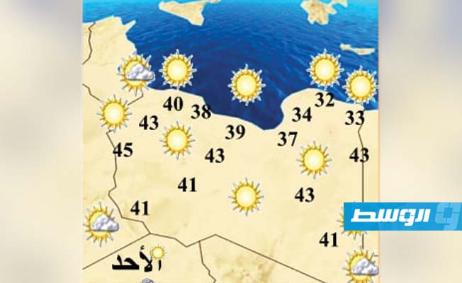 الأرصاد: ارتفاع درجات الحرارة على معظم مناطق غرب البلاد