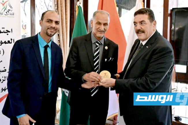 جانب من من اجتماع المكتب التنفيذي للاتحاد العربي للرياضة للجميع (فيسبوك)