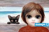 الفنانة التشكيلية الأميركية (مارغريت كين)