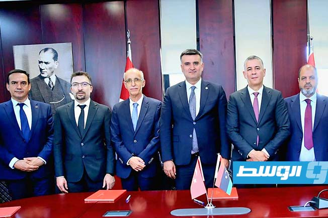 مراسم توقيع اتفاقيات بين جامعة طرابلس وجامعتين تركيتين، 3 يوليو 2025. (صفحة الجامعة على فيسبوك)